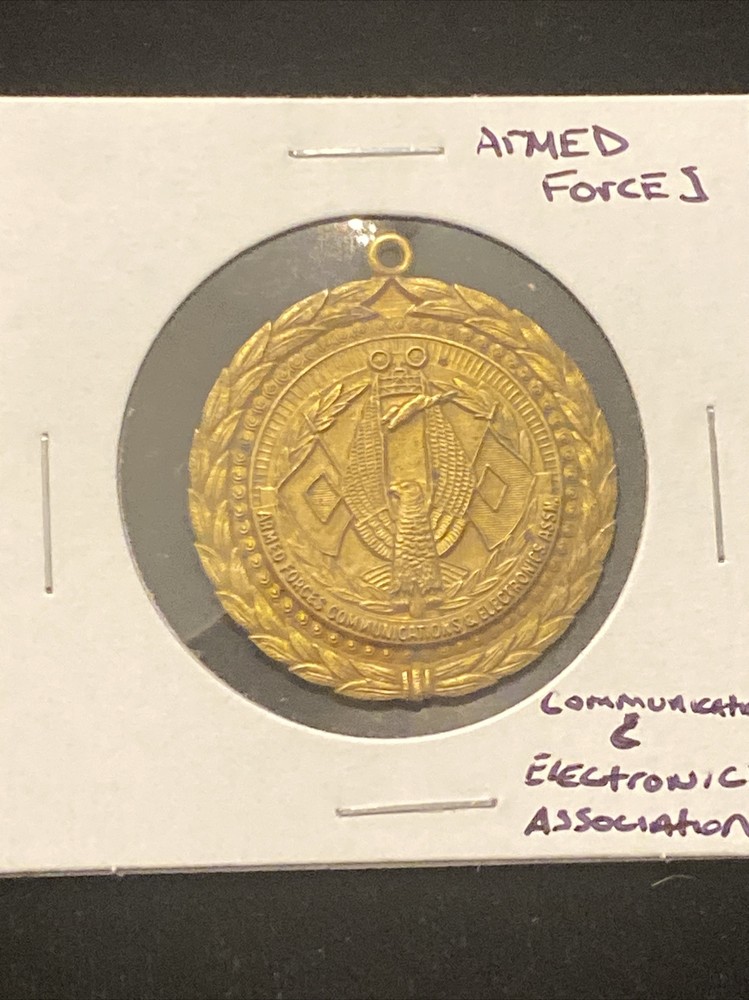 Armed Forces Communication And Electronics Medallion Token Undated