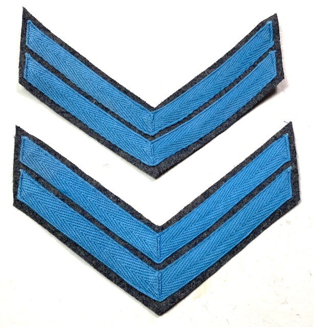 CIVIL WAR CS CONFEDERATE CORPORAL RANK CHEVRONS-INFANTRY
