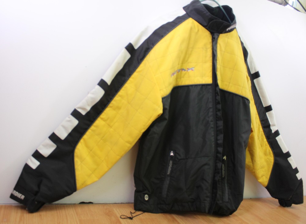 Vintage Ski-Doo Rotax Yellow Jacket Size L