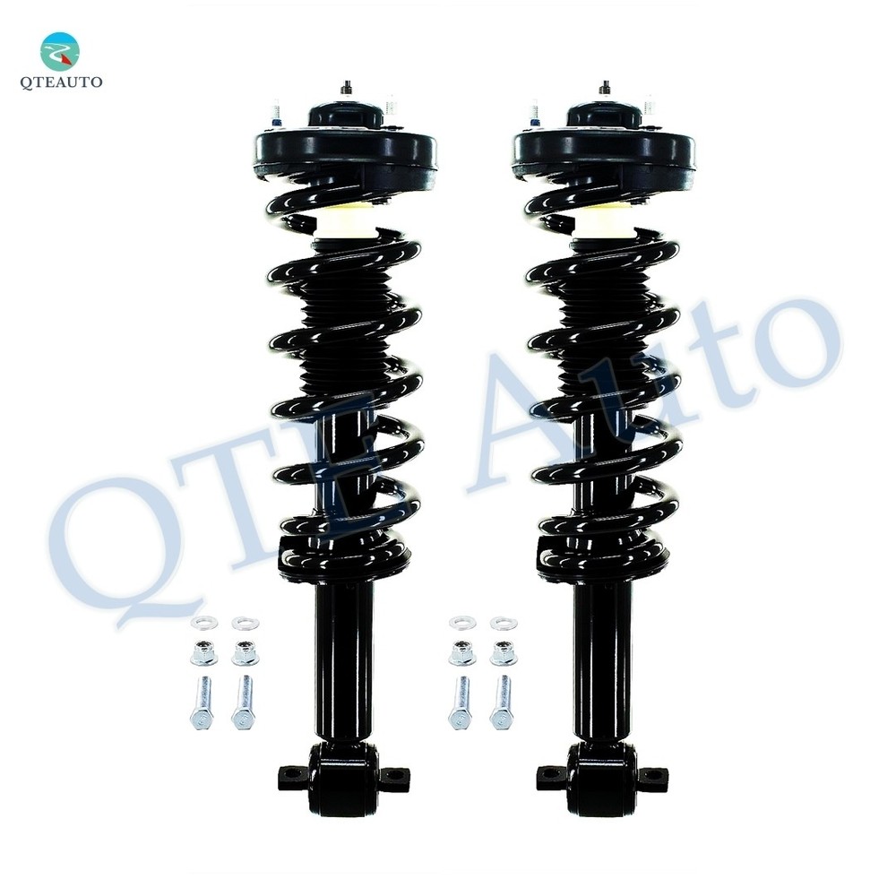 Pair Front Quick Complete Strut and Coil Spring For 2014 - 2017 Ford Expedition