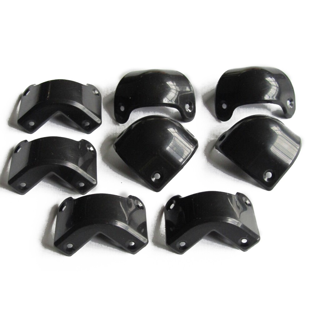 8Pcs Front + Rear Plastic Guitar AMP Amplifier Corner With Screws For Marshall