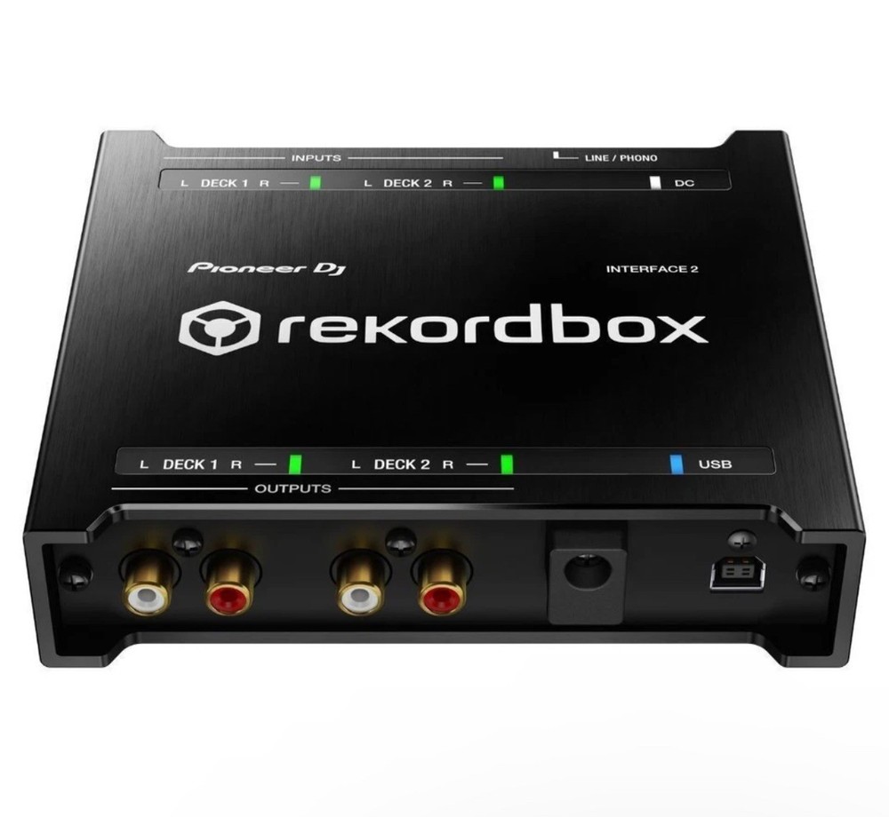NEW Pioneer Dj interface 2 Rekordbox W/ 2 Control Vinyls | BUNDLE