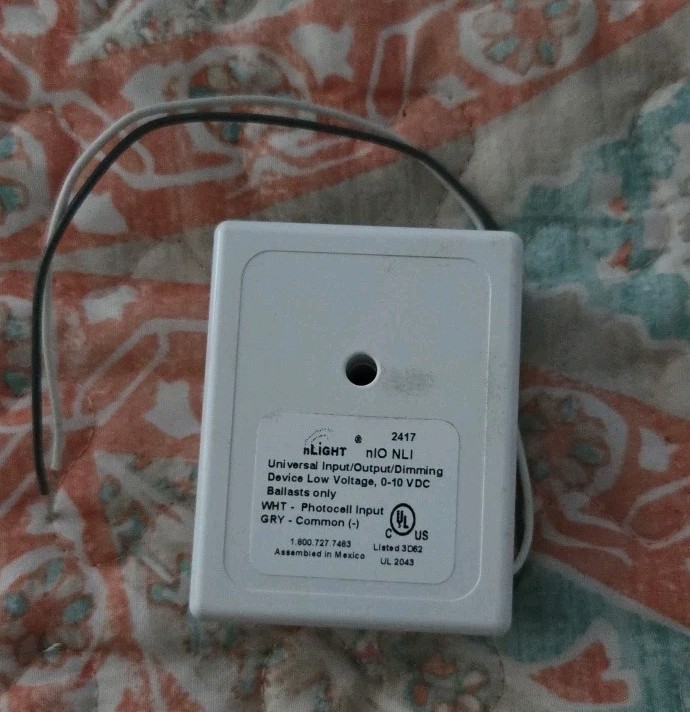 Acuity Controls NIO NLI 211AKN Universal Input/ Output Dimming Device, J18