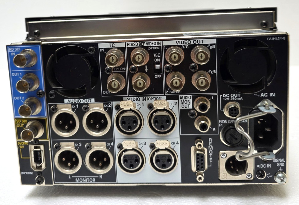 Panasonic AJ-HD1200A Compact DVCPRO Recorder Tested & Working