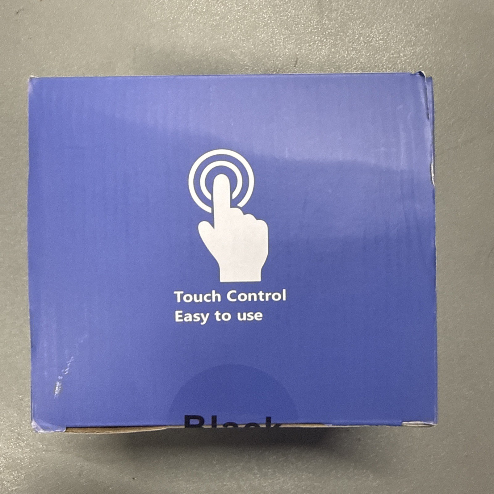 Ultrasonic Dental Appliance UV Cleaner 45kHz LED Cleaner Retainer Dentures Black