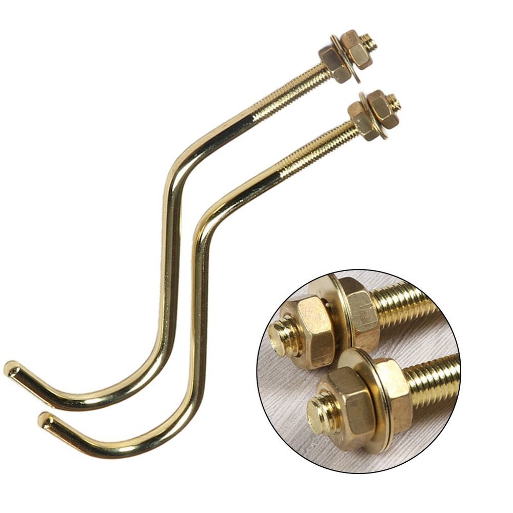 2pcs Cue Hook Bridge Rack for Pool Table Rail Mount Billiard Table Accessories