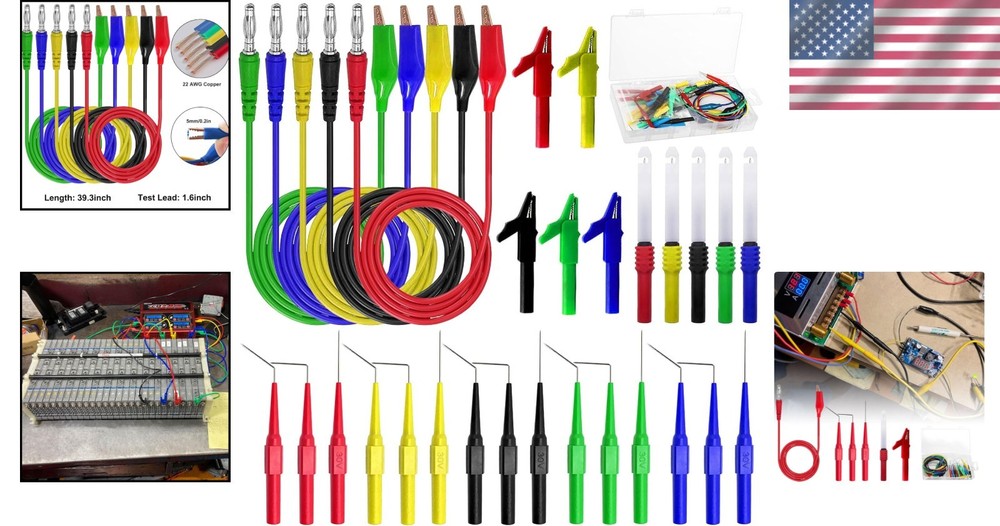 Back Probe Kit Leads Set Automotive Electrical Diagnostic Circuit Testing