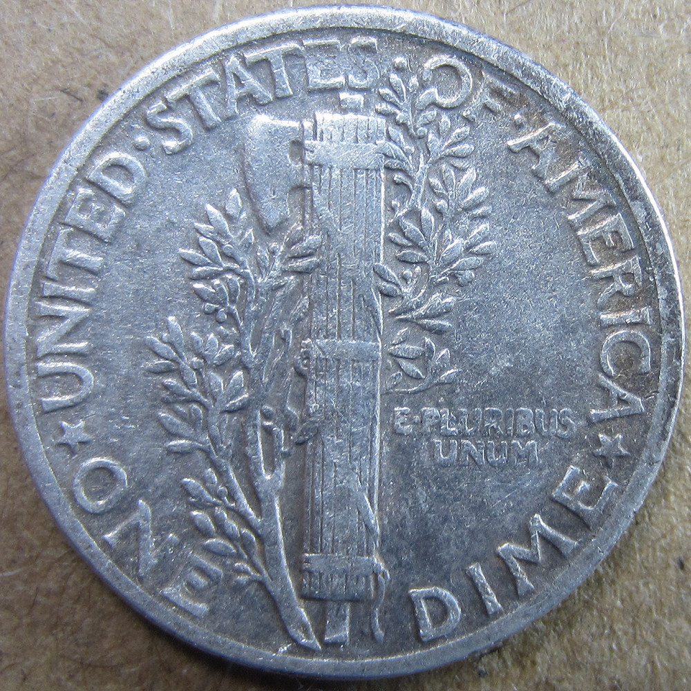 1943 Mercury Dime - 90% Silver