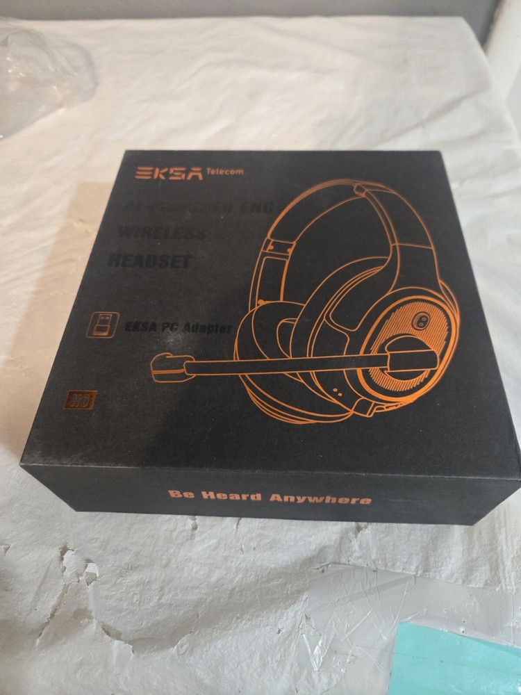 EKSA Telecom Ai-Powered ENC Wireless Headset H6