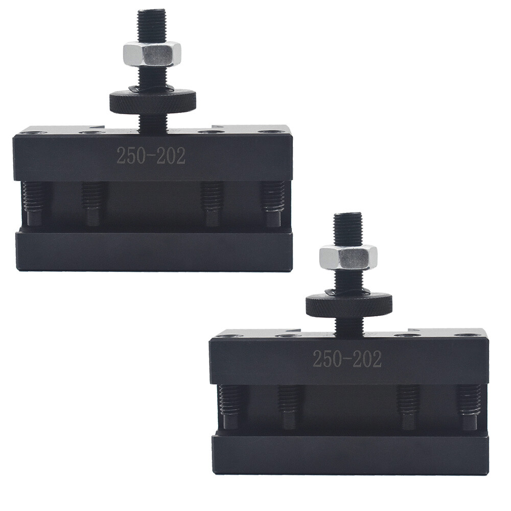 2Pcs BXA #2 250-202 Quick Change Turning Facing & Boring Tool Post Holder