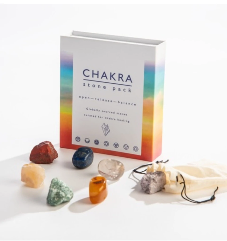 GeoCentral - Chakra - Gemstone Gift Set Creativity to Open - Release - Balance