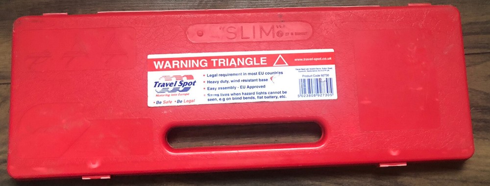 Road Warning Triangle