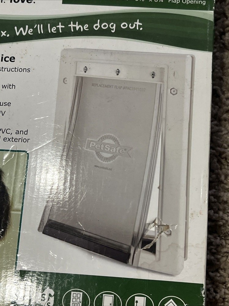Pet safe Plastic Pet Door White