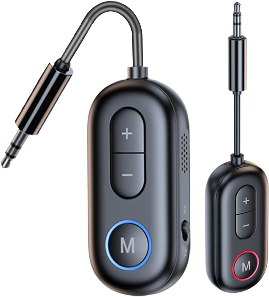 Bluetooth 5.4 Transmitter Receiver - 2-in-1 Bluetooth Wireless Audio Transmitter
