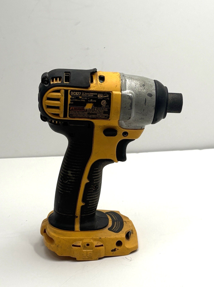 DeWalt DC827 Impact Driver 1/4" Tool Only Tested