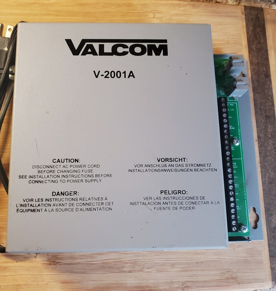 VALCOM V-2001A ONE ZONE/1 WAY ENHANCED PAGE CONTROL