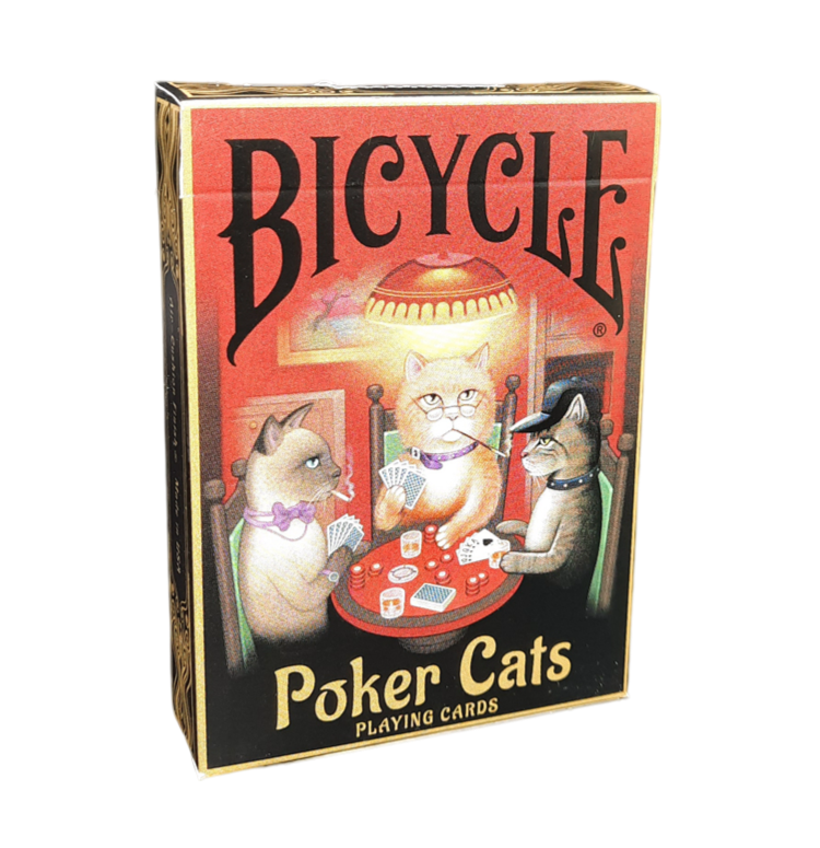Bicycle Poker Cats V2 Playing Cards