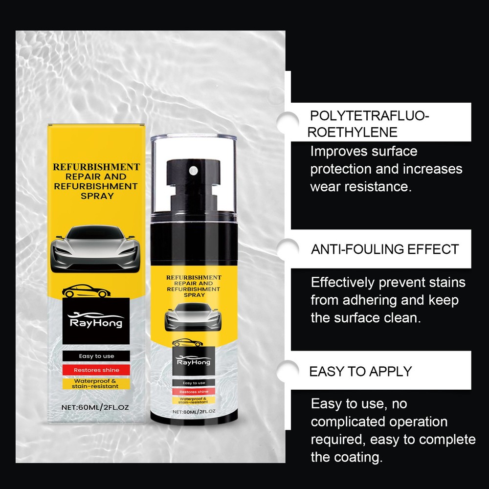 Rayg car plastic refurbishment spray car interior plastic coating