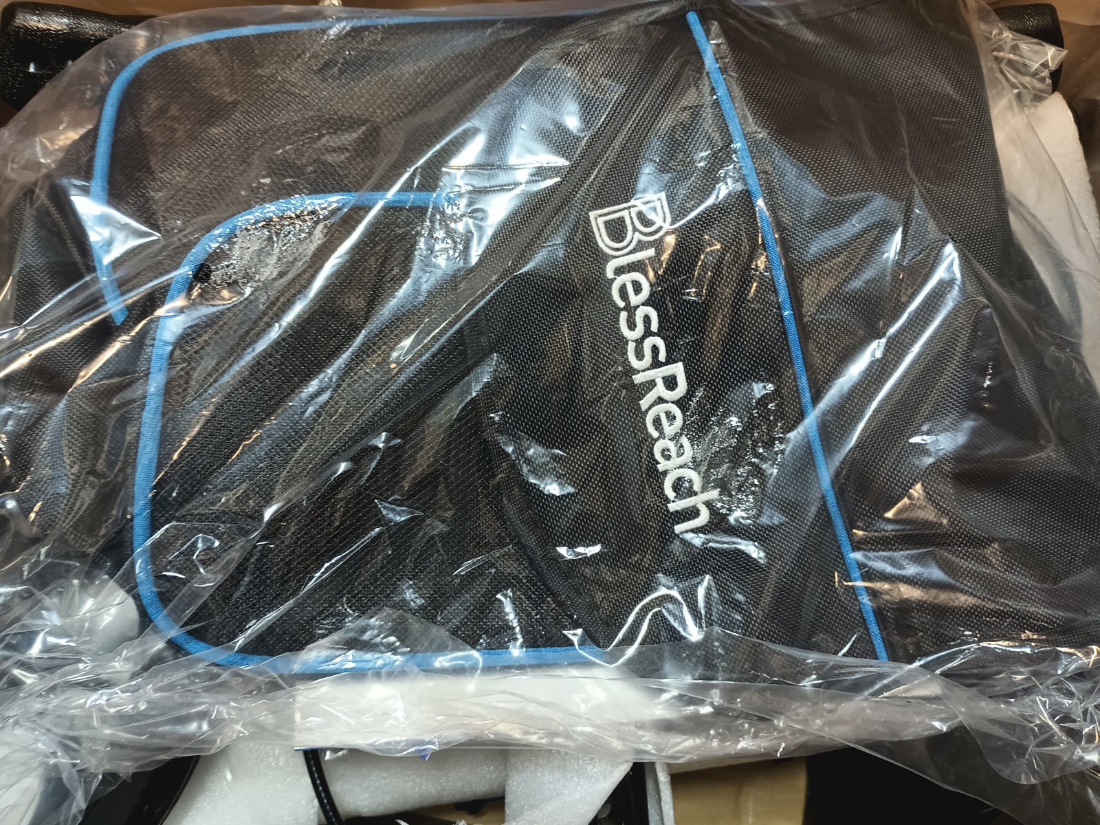 BlessReach Steerable Knee Scooter Foot Surgery , Foldable,Dual Brake, WB2111