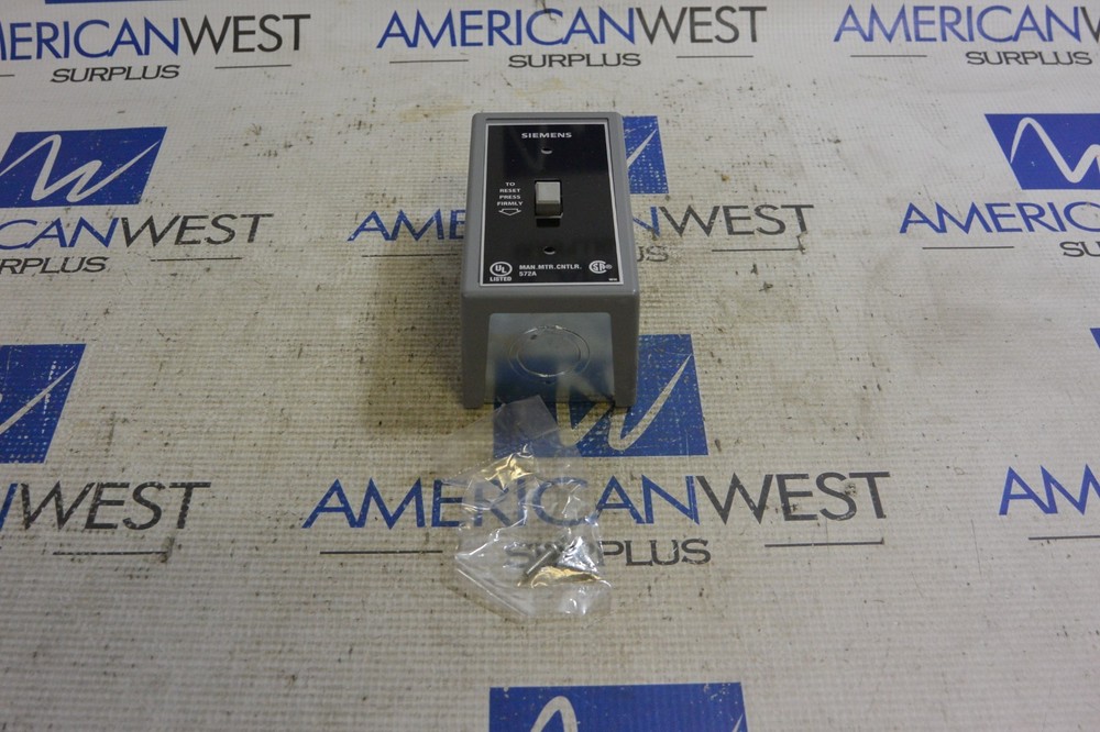 SMFFG1 Siemens 1P Toggle Manual Starter NEW