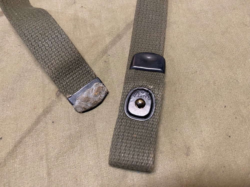 ORIGINAL WWII US ARMY INFANTRY M1 CARBINE RIFLE LATE WAR WEB CARRY SLING