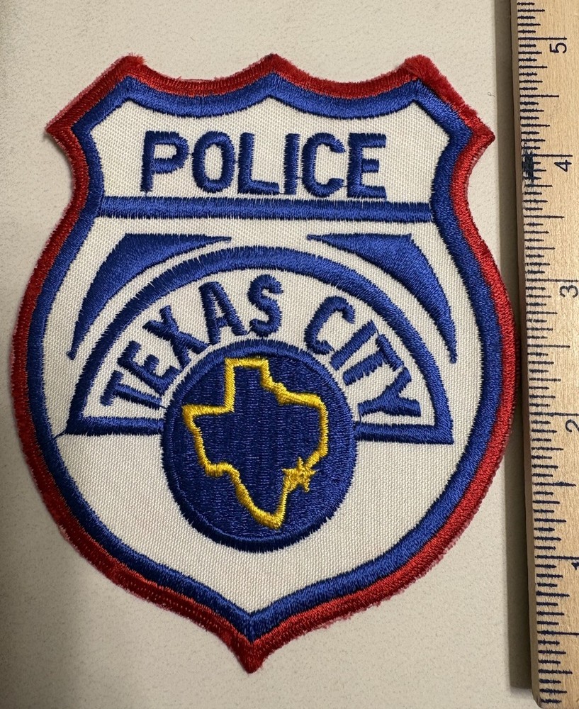 Texas City Texas Police Patch