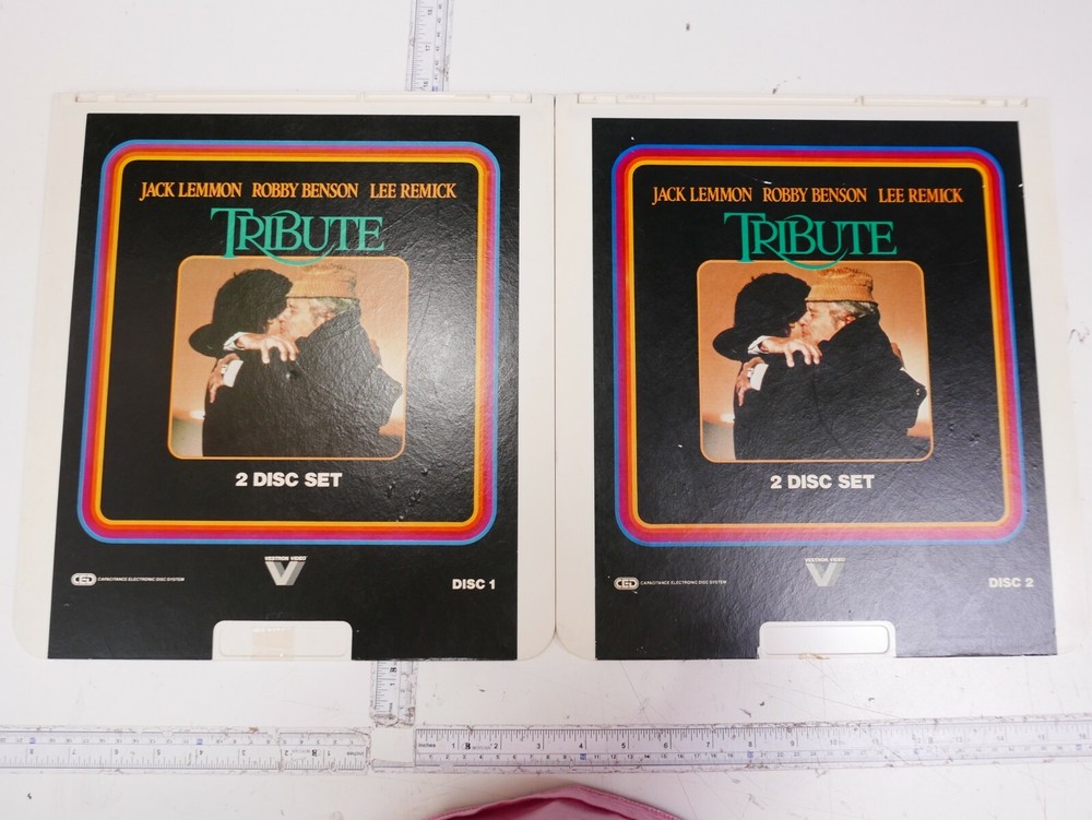 Capacitance Electronic Disc System CED Movie - Tribute - RCA Selectavision Video