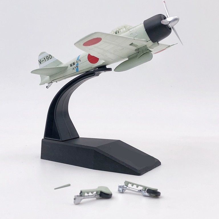 AMER WWII Japanese A6M3 Zero Carrier Fighter 1942 1/72 Diecast Model US SHIP