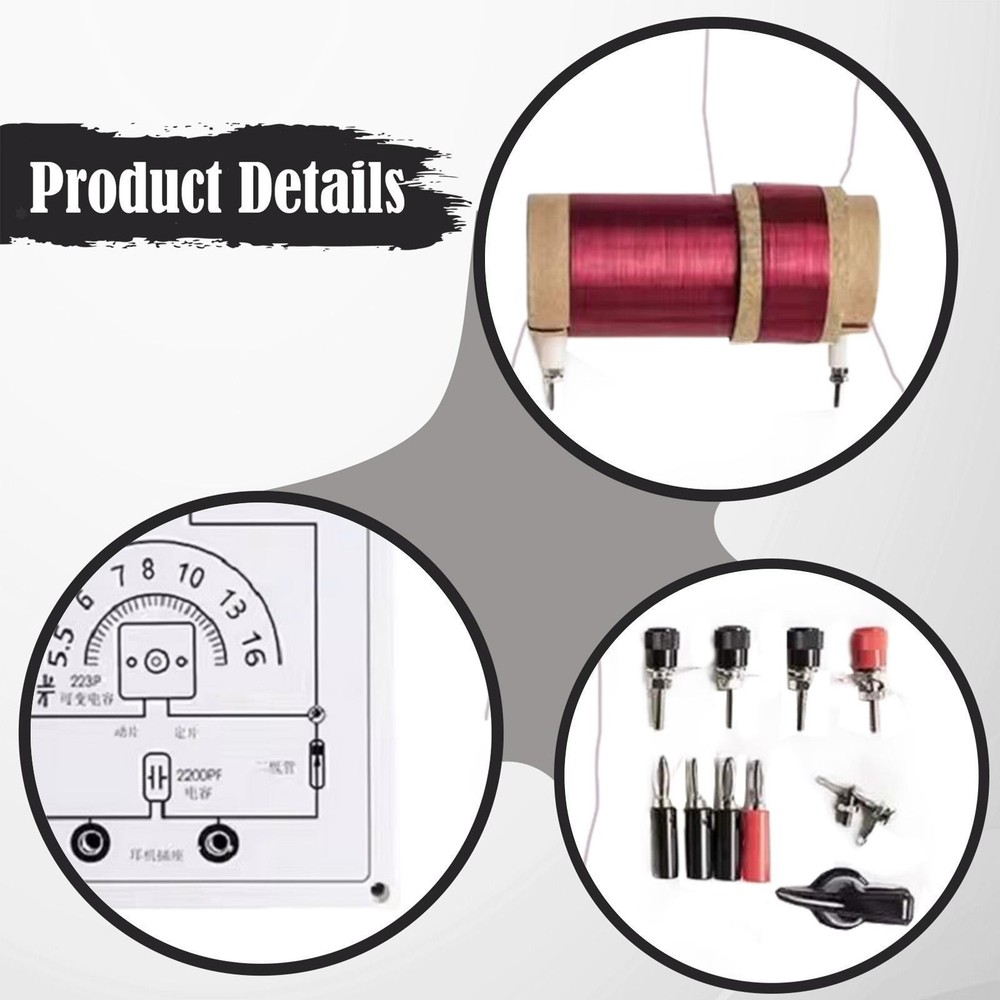 Radio DIY Kit Teaching Replacement for Boys Girls Soldering Science Projects