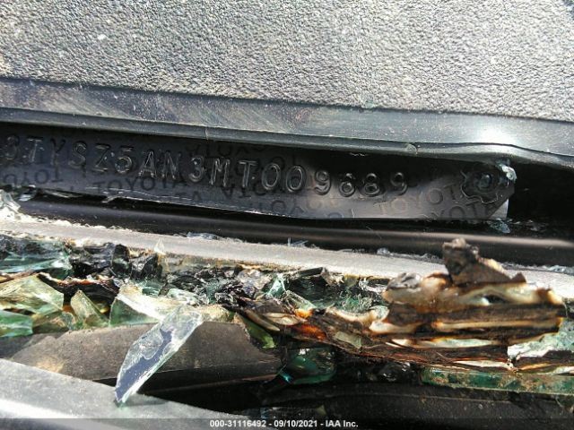 2021 TOYOTA TACOMA CAMERA FORWARD RECOGNITION PROJECTOR