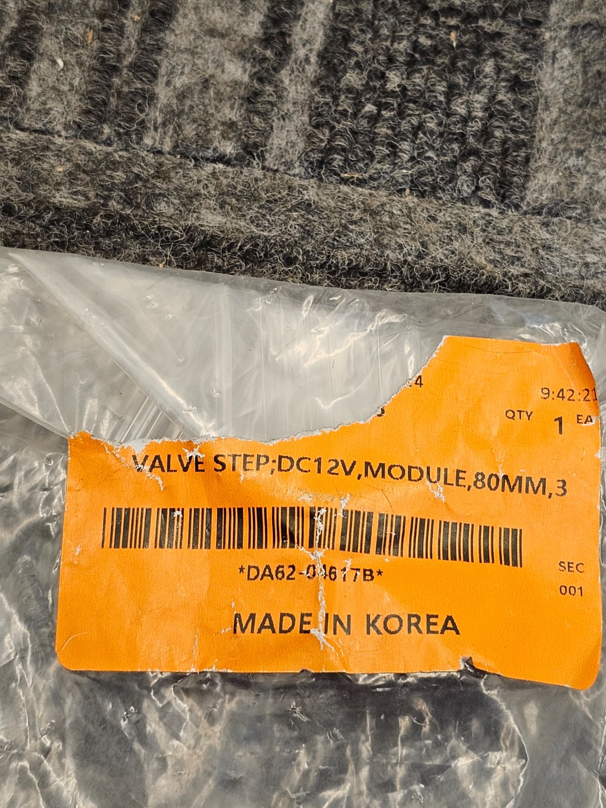 DA62-04617B: Refrigerator Refrigerant Valve Step Module Fits Samsung