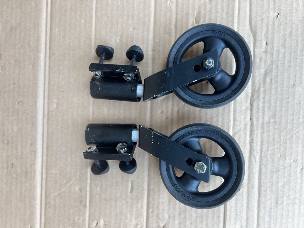 Pair KI Mobility Catalyst 5VX Wheelchair 4” Caster Wheels & 7” Fork #112