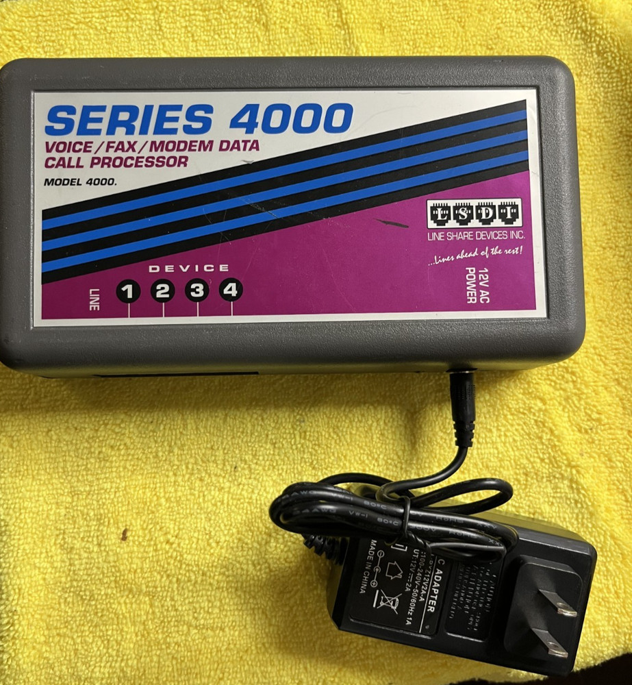 series 4000 voice/fax/modem data call processor