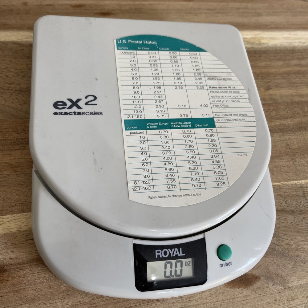 Royal eX2 Exactascales Postal Digital Scale