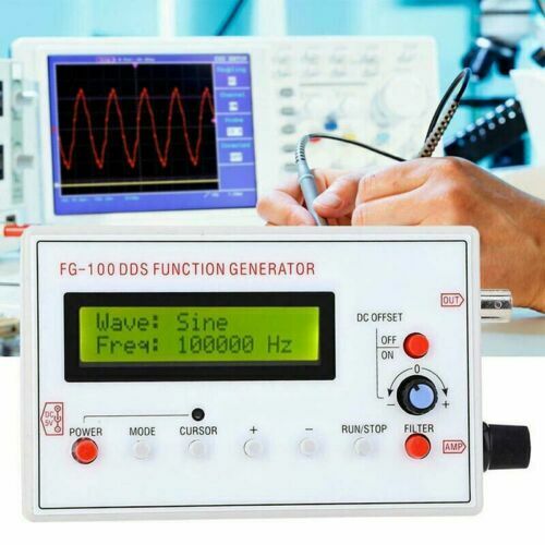 Accuracy FG-100 DDS Function Generator Function Signal Frequency Counter DDS