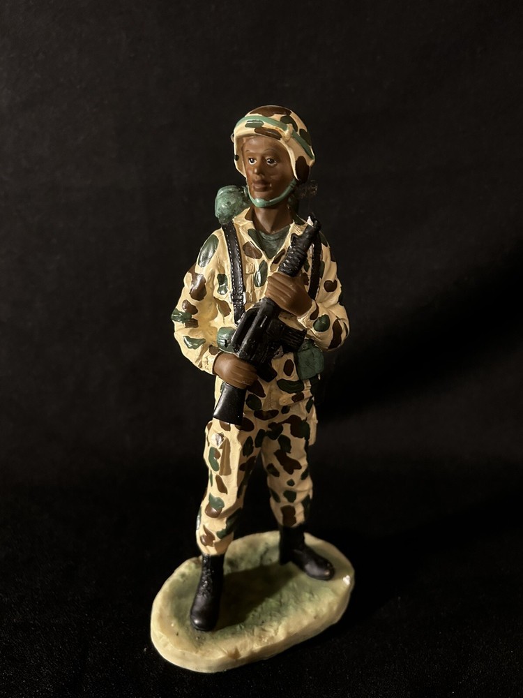 African American US soldier