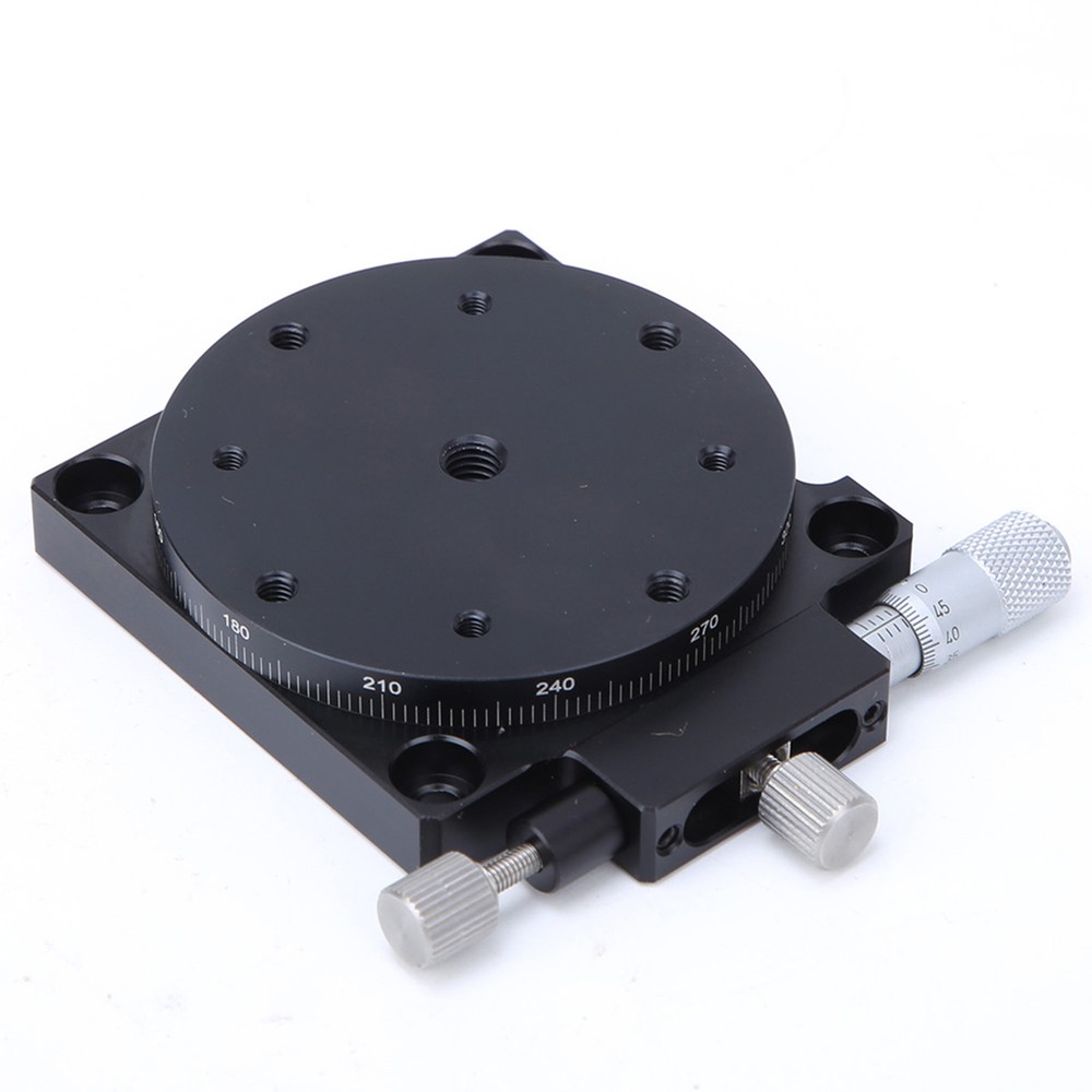 Trimming Station Displacement Platform Linear Stage Tuning Sliding Table φ60mm