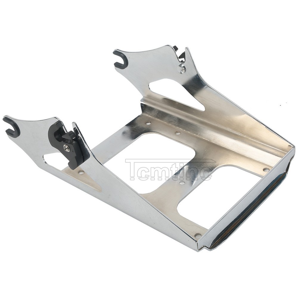Chopped Trunk Backrest Mount Rack Fit For Harley Electra Glide 09-2013