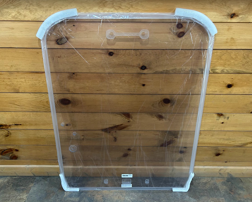 Kubota SVL 1/2" Polycarbonate Forestry Window - Durable Replacement Windshield