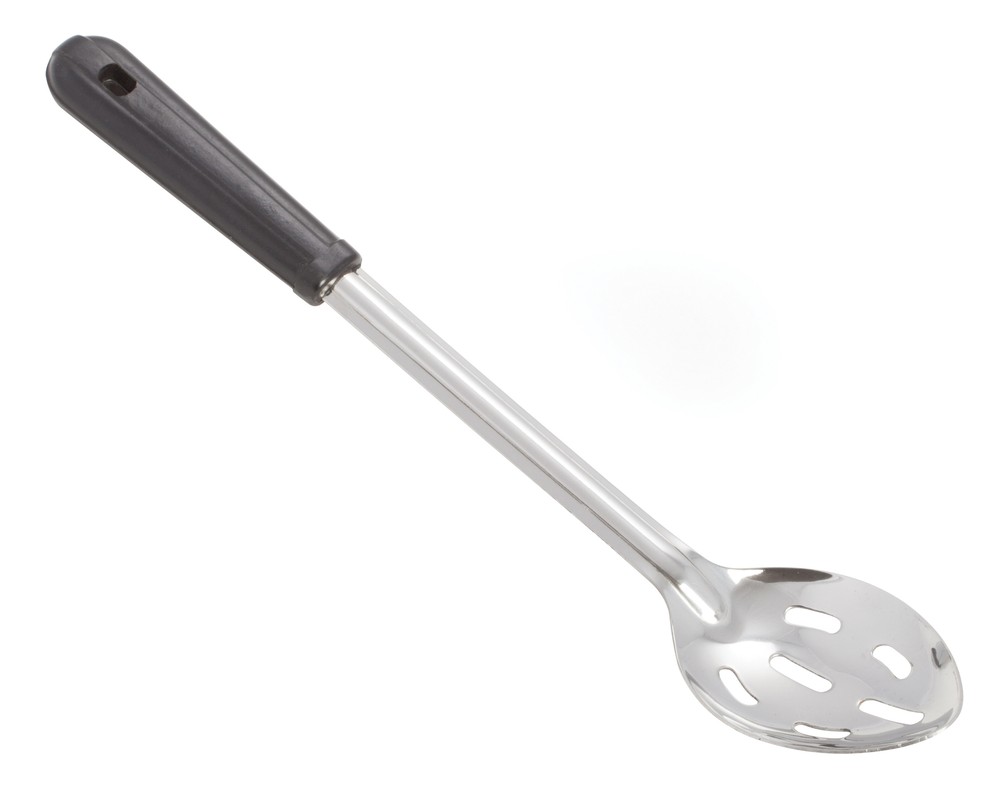 15" Slotted Basting Spoon, Bakelite Hdl, S/S (12 Each)