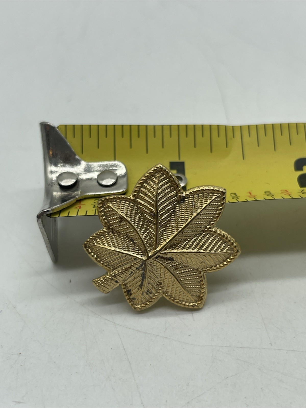 U.S. Military Army Air Force Major Officer Rank Insignia Collar Device Pin x1