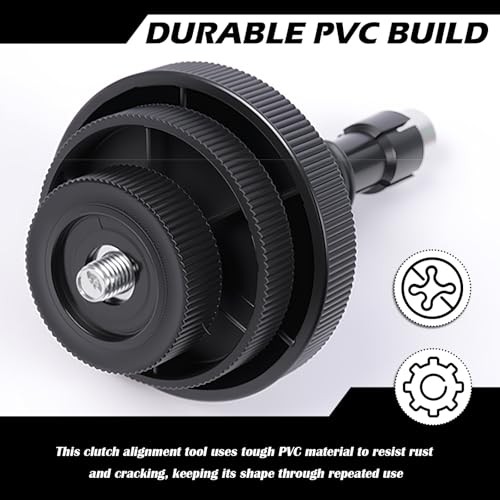 Clutch Alignment Tool Kit with 2PCS Expansion Clamps,Precise Automotive