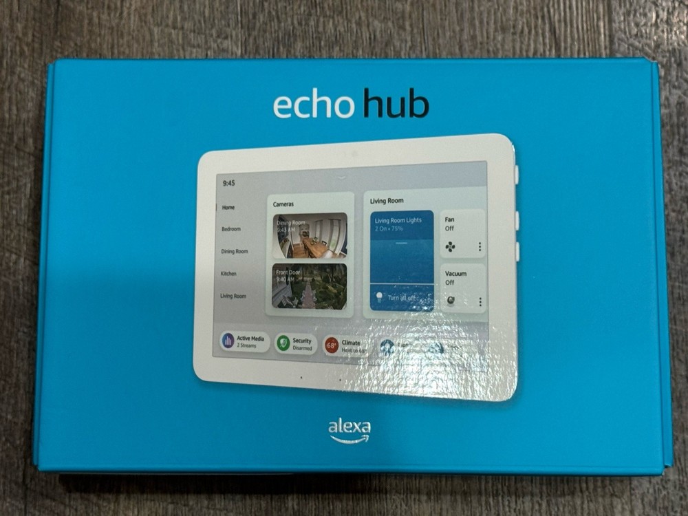 Amazon Echo Hub 8" Smart Home Control Panel With Alexa (G6A87E) - NEW SEALED