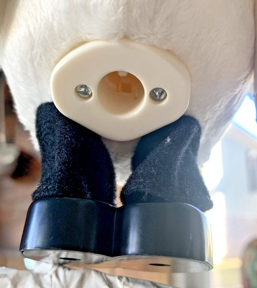 Vintage Hallmark Pooping Snowman Candy Dispenser With Tag