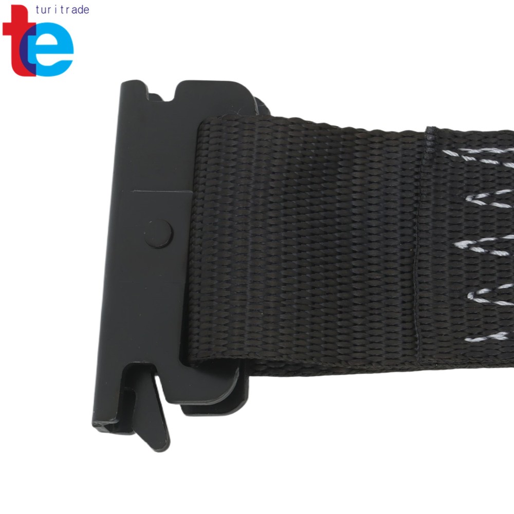 Utility Wheel Chock Tire Strap Tie Down Kit 4PCS E-Track 2PCS 6' Tie Down Strap