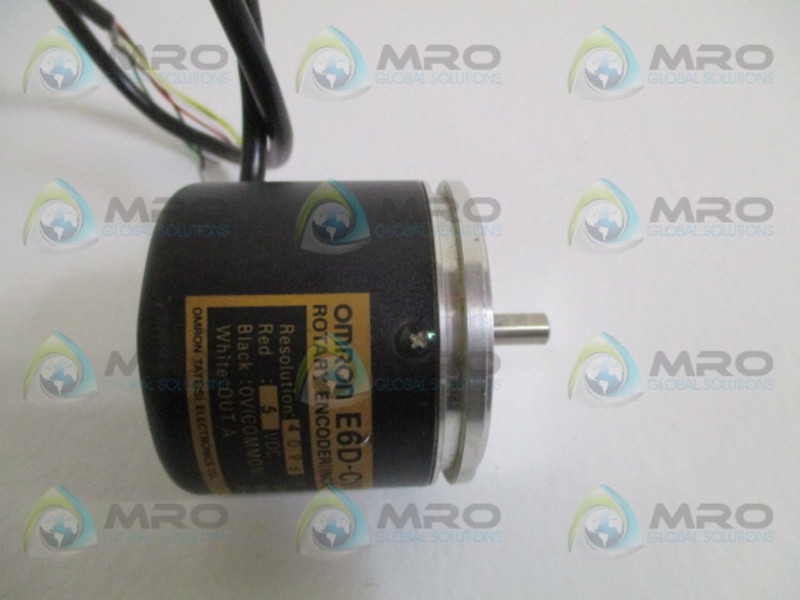 OMRON E6D-CWZ1E ROTARY ENCODER (MISSING ACCESSORIES) NSNP