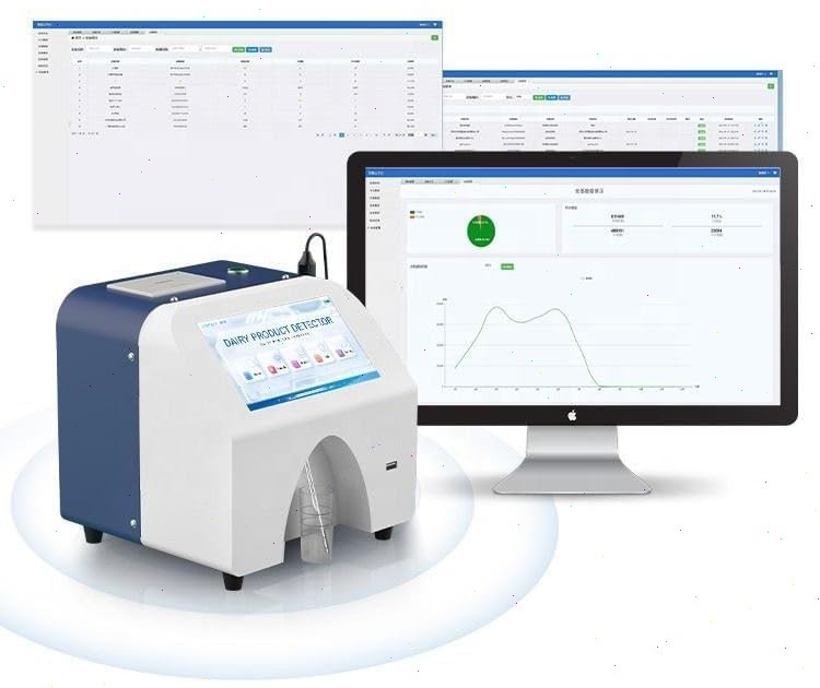 Milk Analyser With Printer with 11 Parameters High-quality Peristaltic Pump