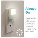 2 Pack GE Plug In Night Light Soft White