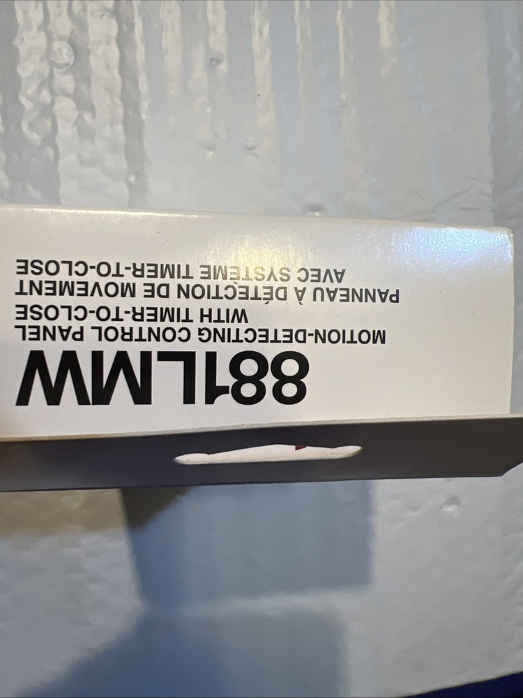 Liftmaster 881LMW Motion Detecting Control Panel Push Button Light Switch