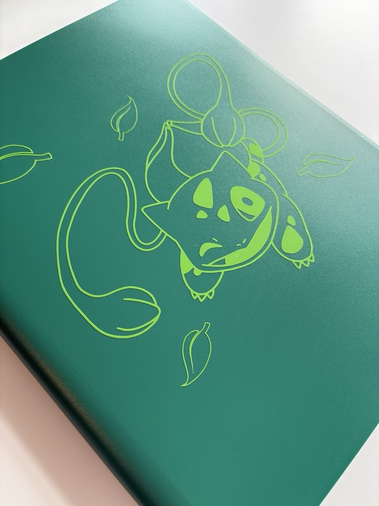 9 Pocket - Strap Binder - 360 Side Loading - Green Bulbasaur